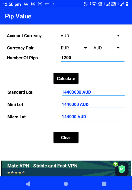 برنامه forex calculator