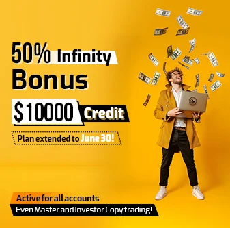 50% Bonus + 10% Infinity Bonus