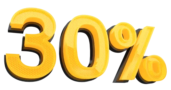 30%