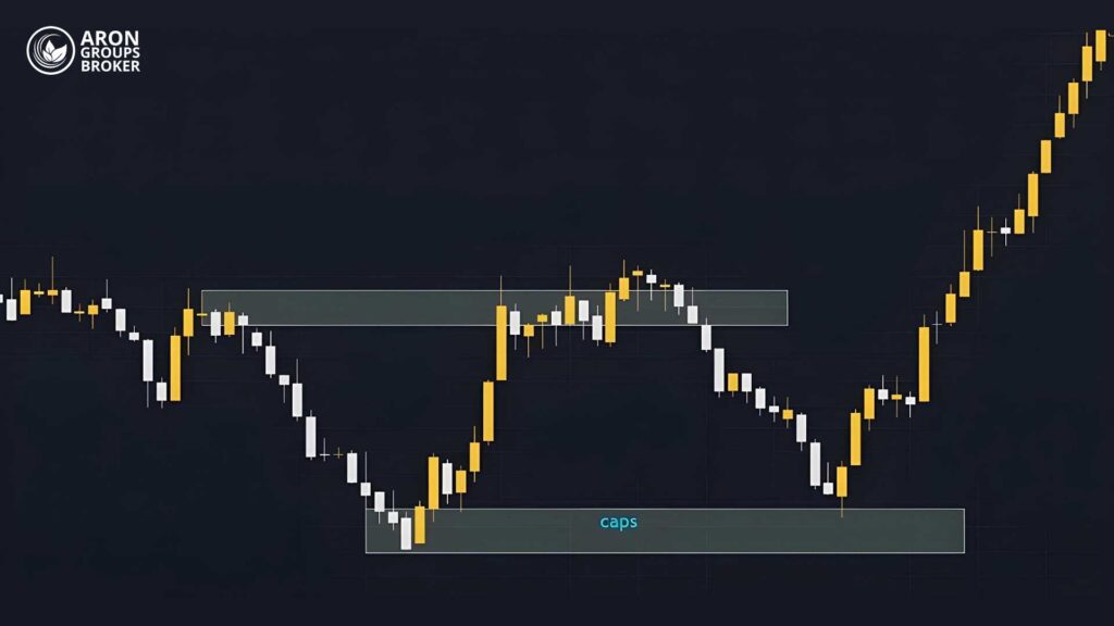 ستاپ CAPS در پرایس اکشن RTM