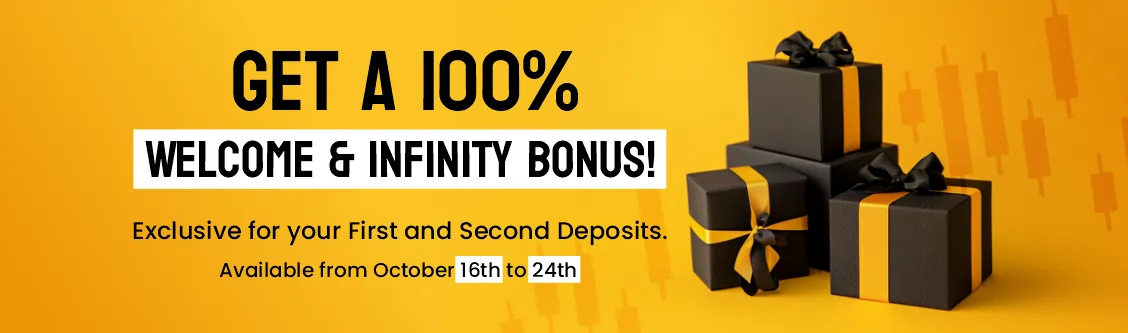 100% Welcome & Infinity Bonus