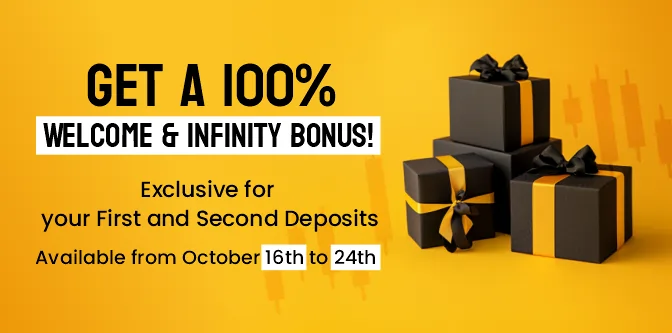 100% Welcome & Infinity Bonus