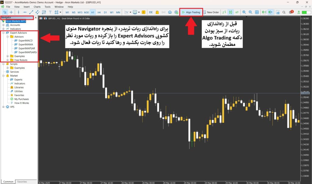 آموزش متاتریدر
