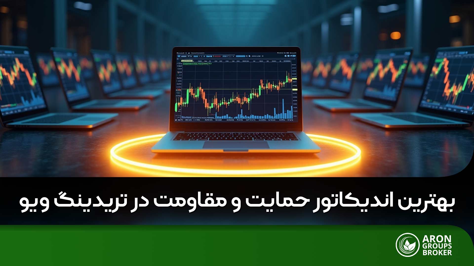چطور با اندیکاتورهای حمایت و مقاومت در تریدینگ ویو بهترین نقاط معامله را پیدا کنیم؟