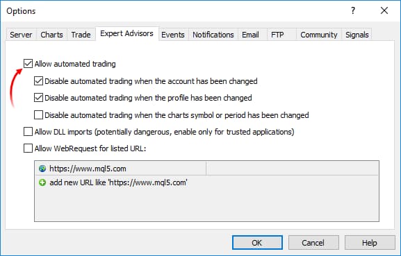 Using an Expert Advisor to Instantly Close All Trades in MetaTrader 4 & 5