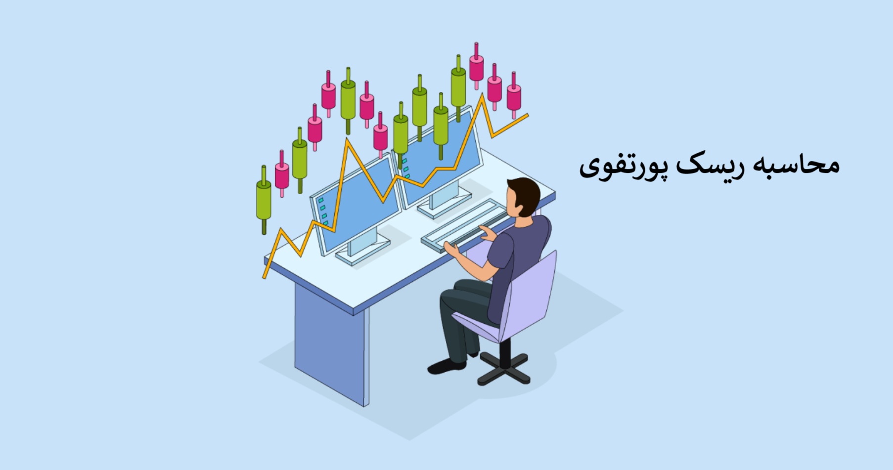 چطور ریسک پرتفوی خود را مثل یک حرفه‌ای محاسبه کنید؟