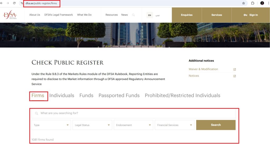 DFSA Regulation Explained