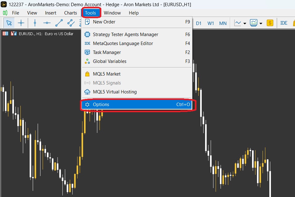 auto trading در متاتریدر
