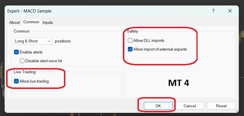 metatrader auto trading