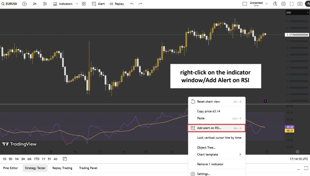 Alerts in TradingView