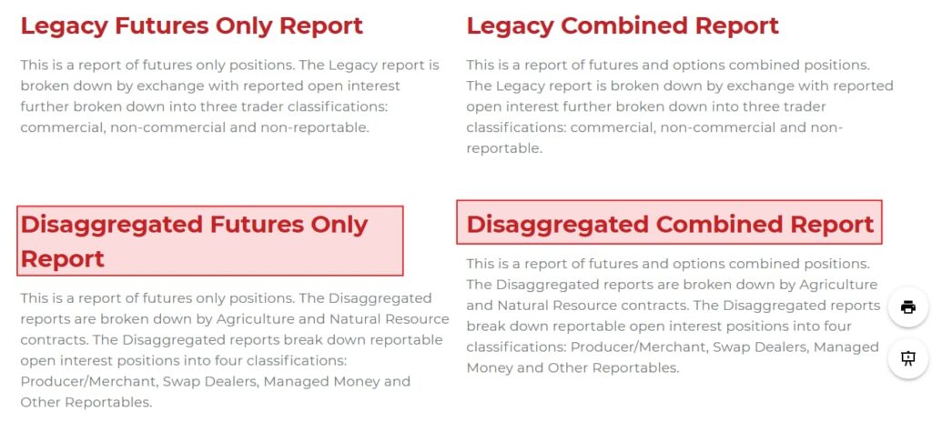 گزارش COT چیست؟