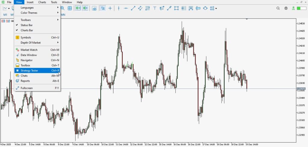 زبان برنامه نویسی متاتریدر
