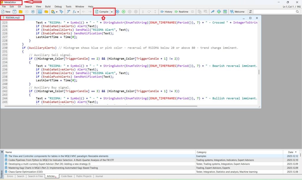rsioma اندیکاتور