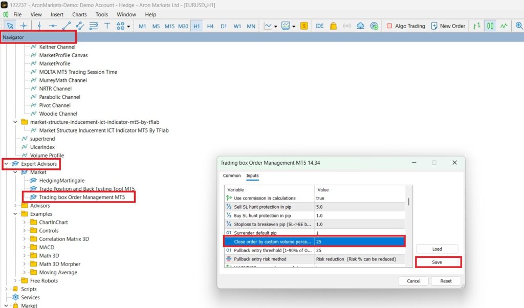 پارشال اگزیت در متاتریدر