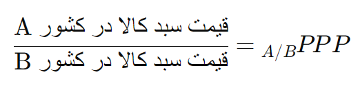 برابری قدرت خرید ppp