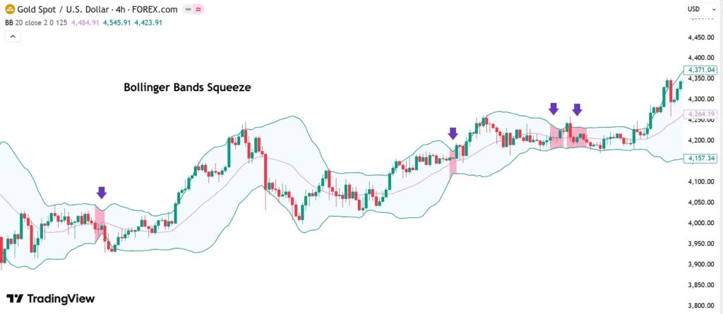 بولینگر باند اسکوییز