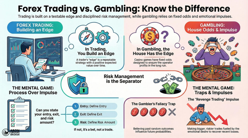 Forex Trading vs Gambling