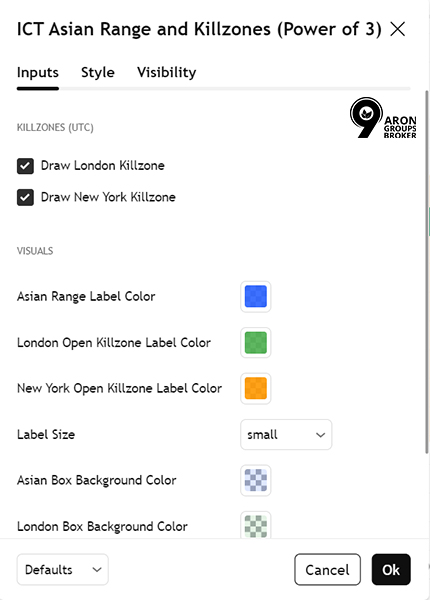 ICT Killzone Indicator