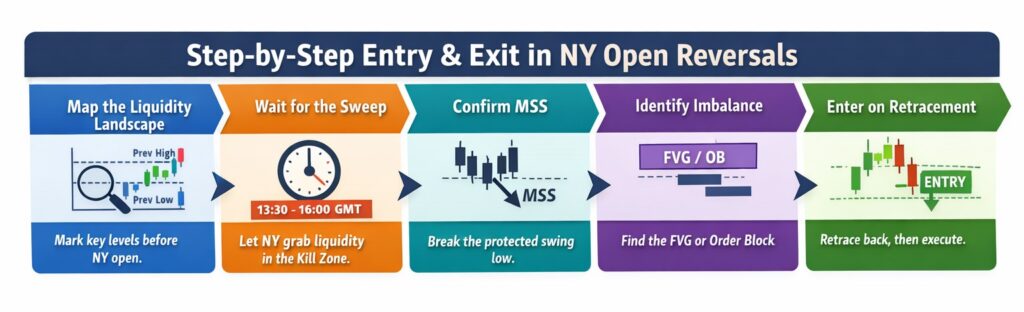 Trading the New York Reversal with ICT and Smart Money Techniques