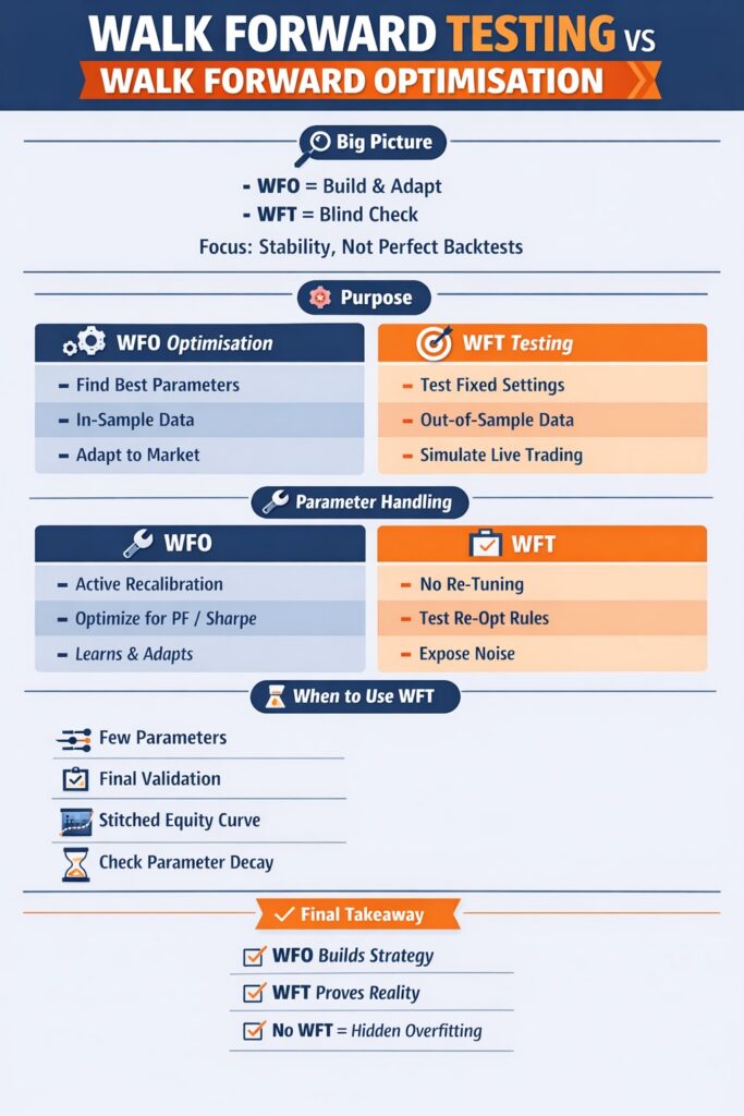 walk foreard optimization