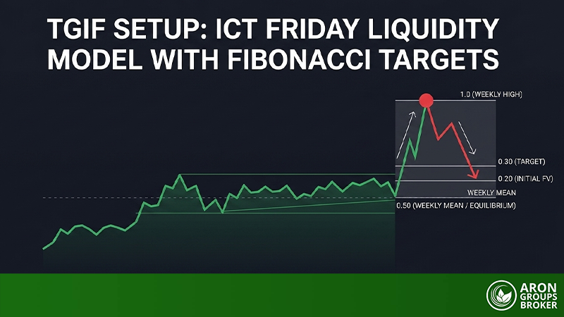 TGIF Setup: ICT Friday Liquidity Model With Fibonacci Targets