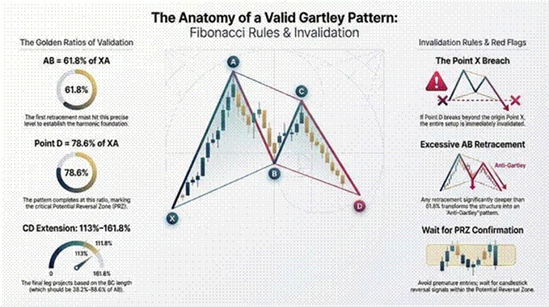 the anatomy of valid gartley pattern