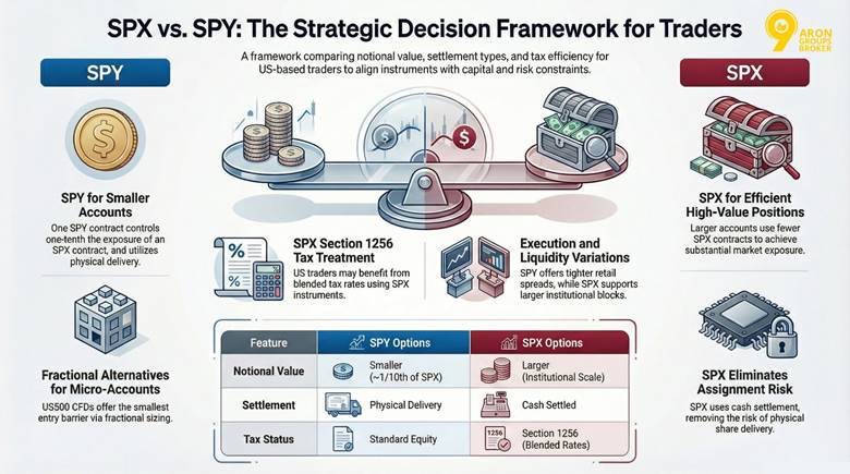 تداول خيارات SPX مقابل SPY: رؤى رئيسية