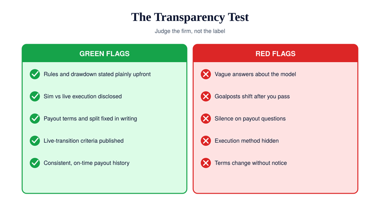 The Transparency Test