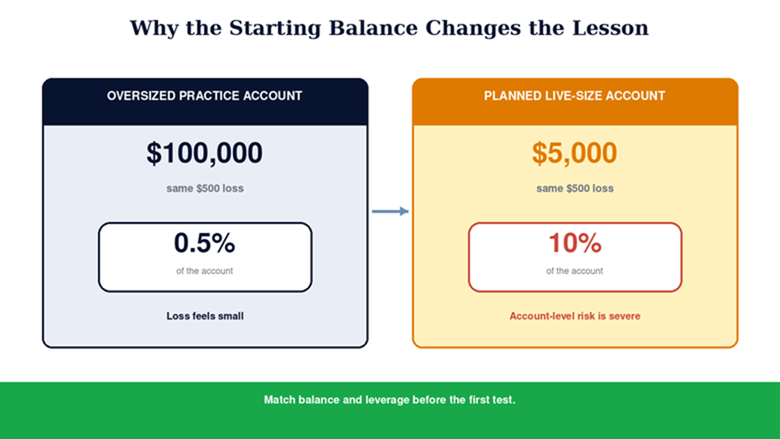 Set a Realistic Starting Balance