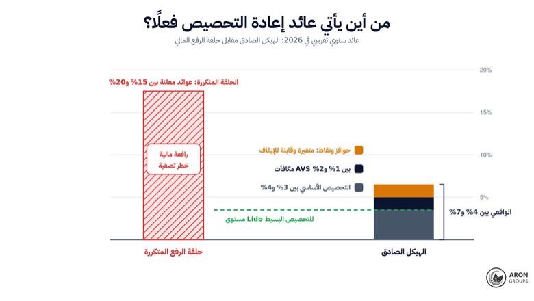 ما هي إعادة التحصيص (Restaking)؟ EigenLayer ورموز LRT والمخاطر